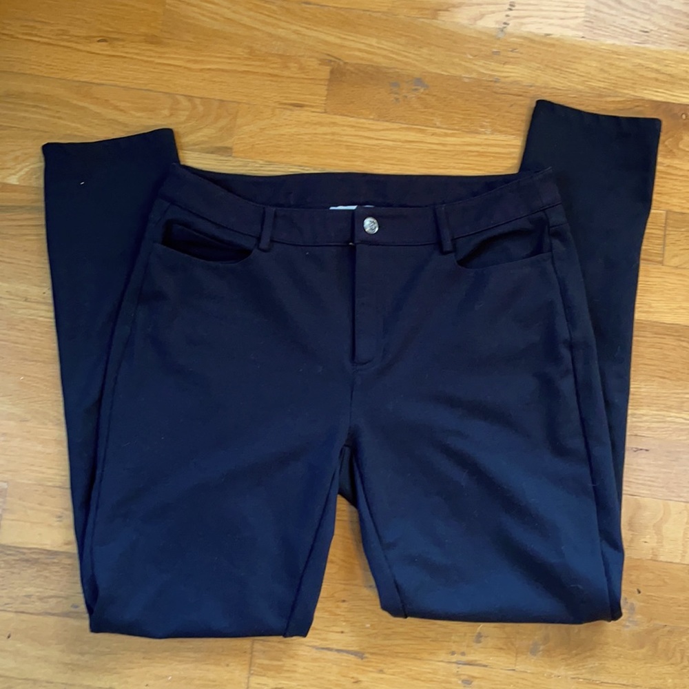 Michael Kors black stretch skinny pants